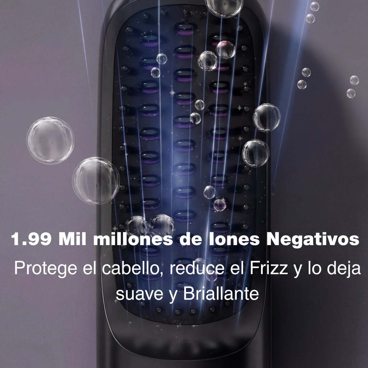 BloomBrushPro™ — Peine Alisador Portátil Inalámbrico Anti-Frizz